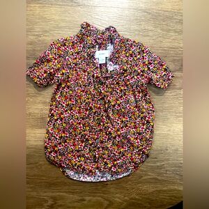 Old Navy Kids Floral Button up dress - Pink and Yellow